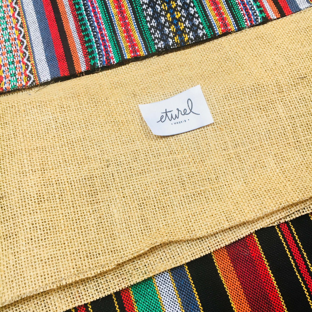 Tejido de arpillera
