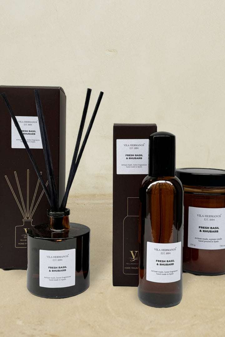 Apothecary Albahaca fresca y ruibarbo