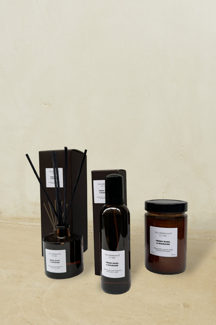 Apothecary Albahaca fresca y ruibarbo