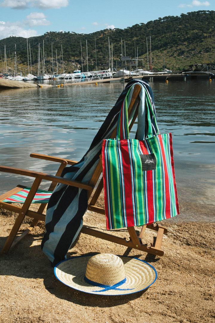Tejido para hamaca y cojín lona rojo