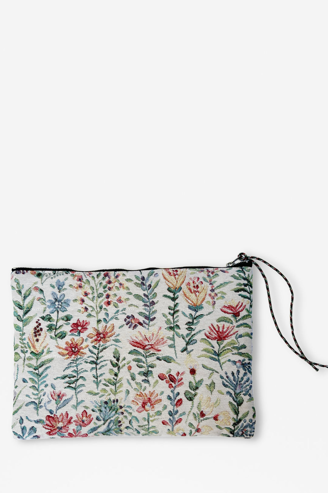 Funda de ordenador tejido jacquard flores azaleas