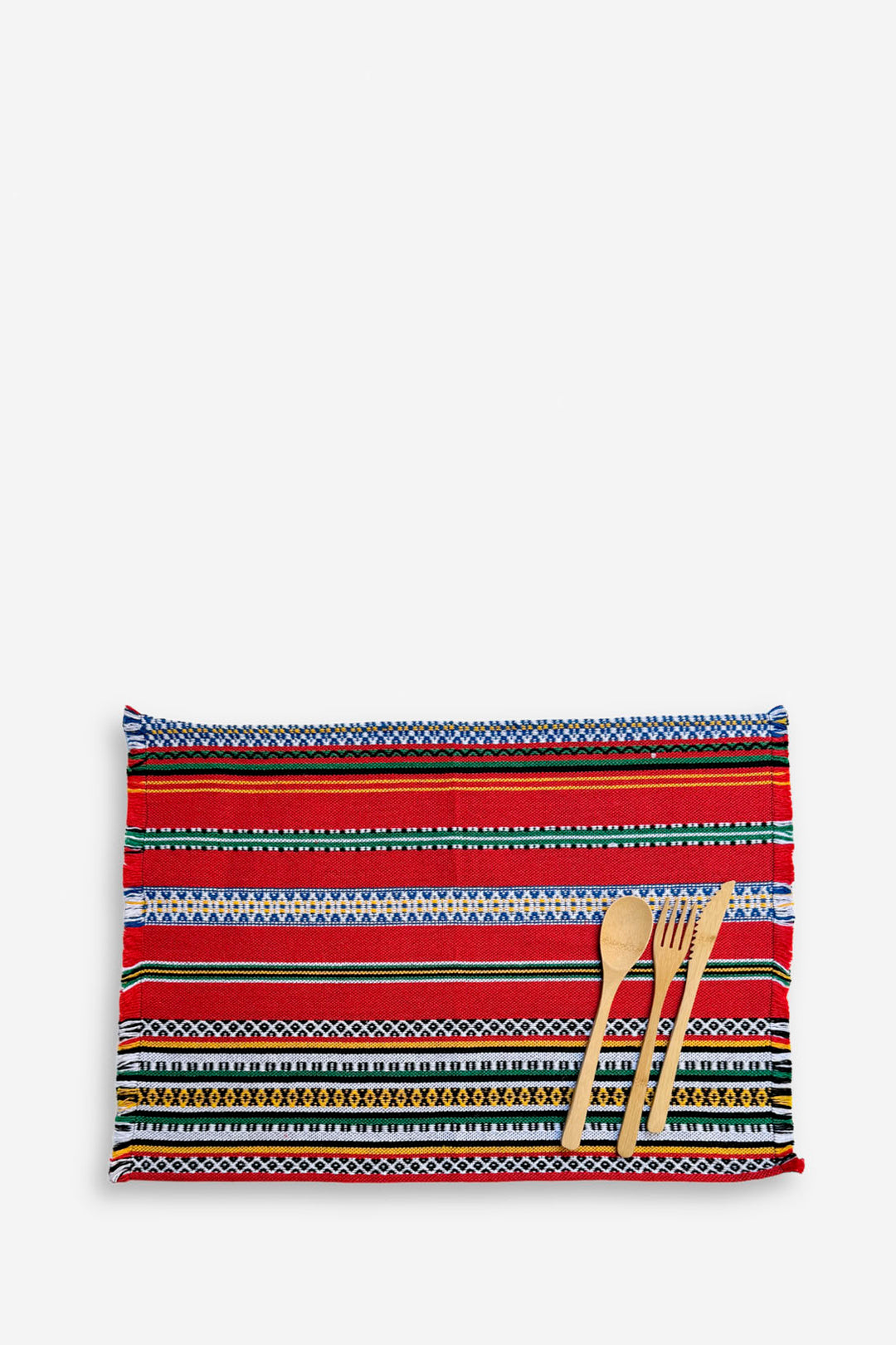 Mantel individual granada rojo (pack de 2)
