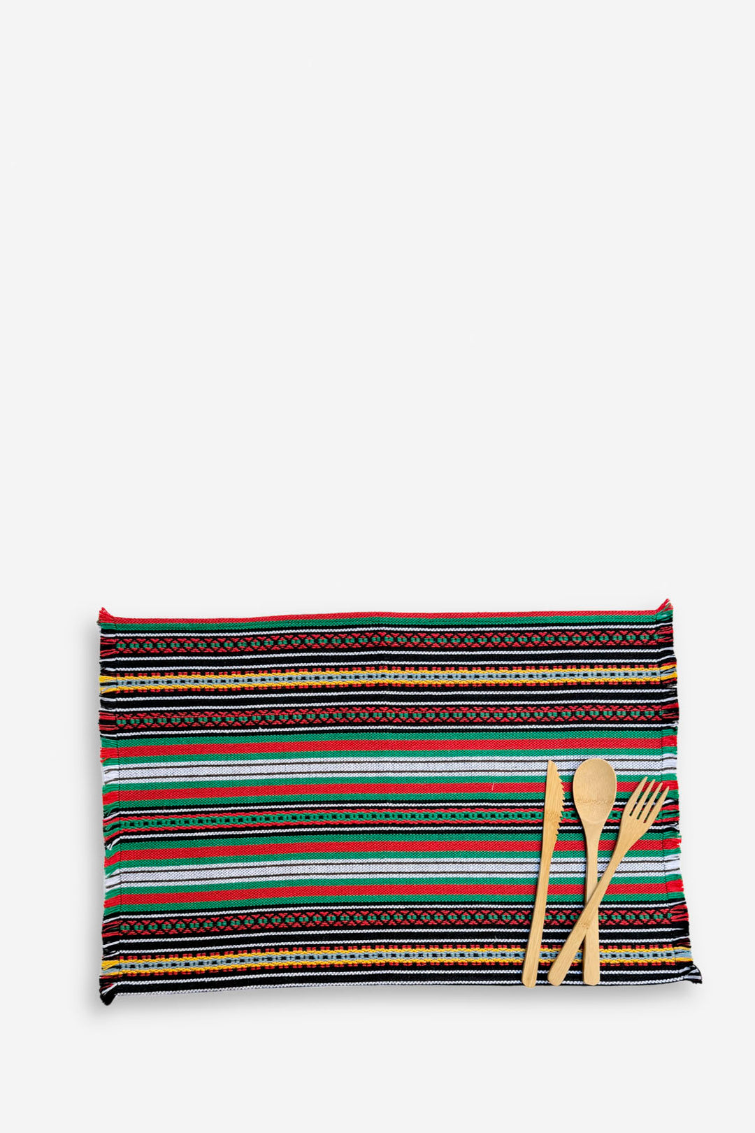 Mantel individual granada verde (pack de 2)