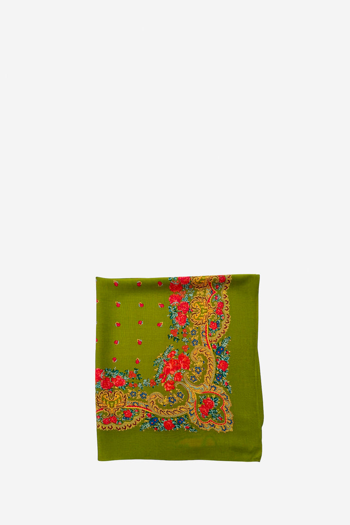 Pañuelo portugués cadena verde oliva