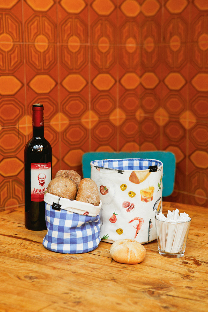Cesto tapas reversible