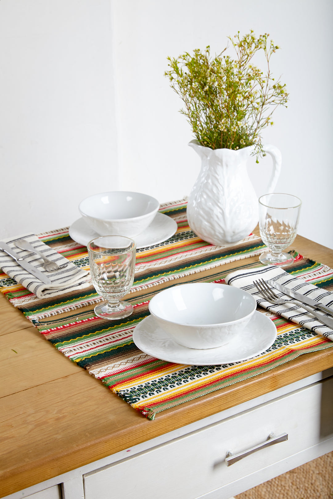 Mantel individual alpujarra mix color (pack de 2)