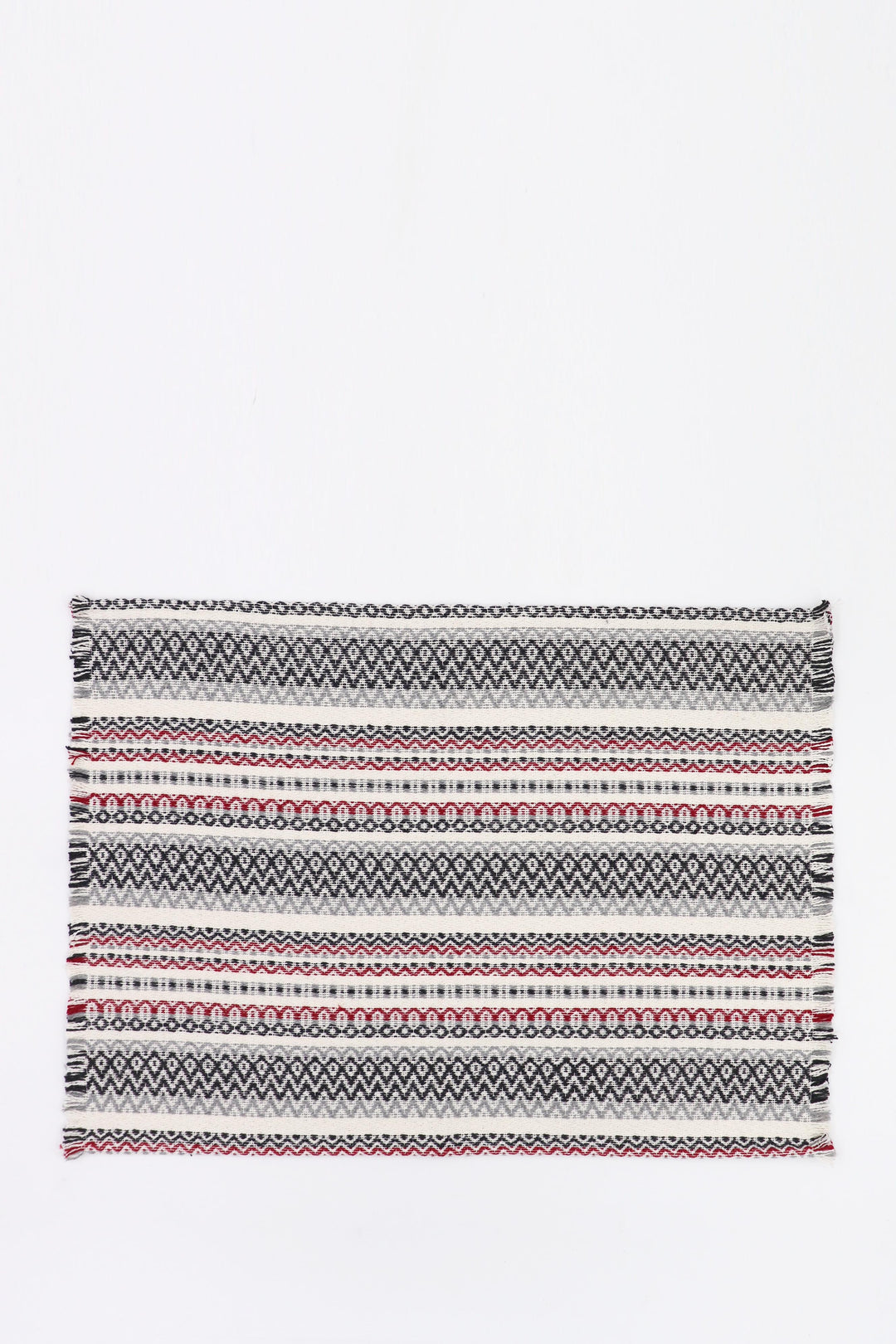 Mantel individual tejido morellano granate (pack de 2)