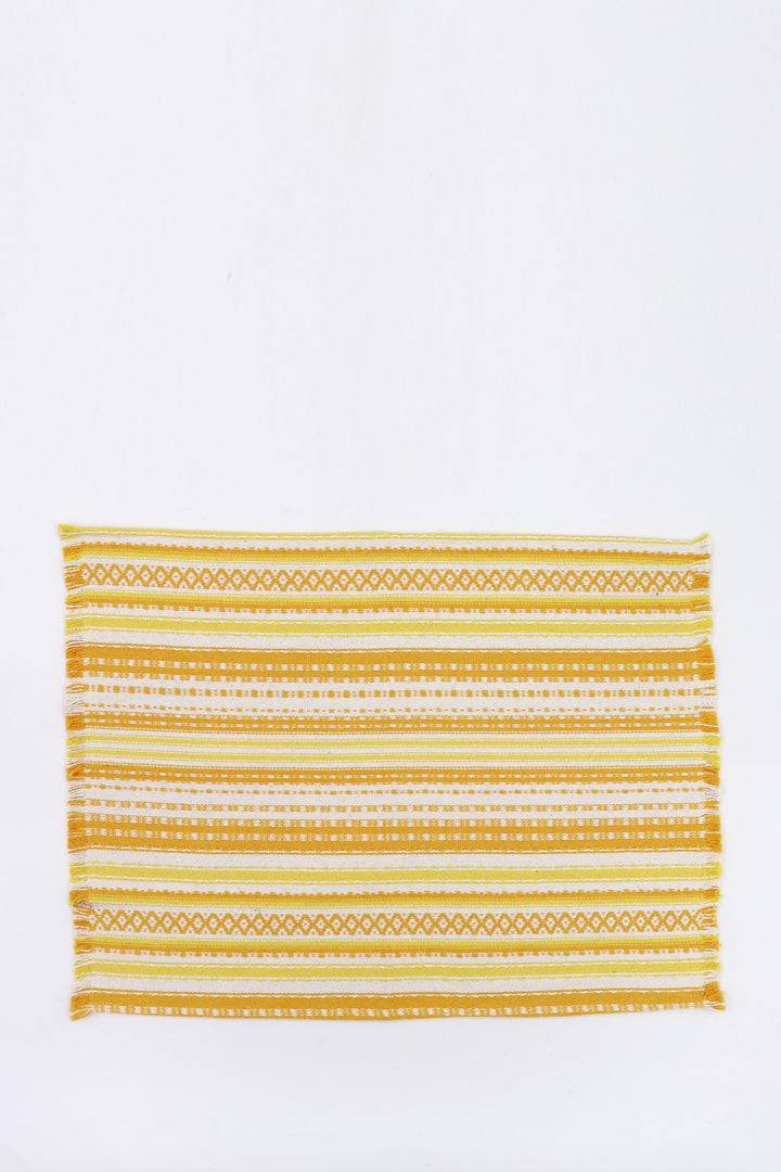Mantel individual alpujarra amarillo (pack de 2)