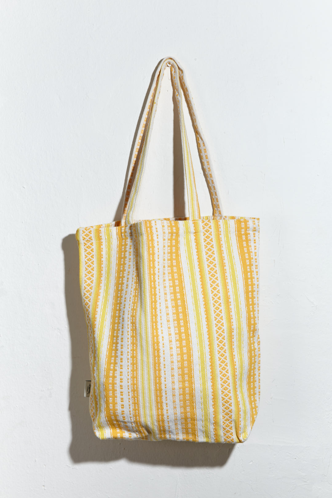 Tote bag Alpujarra amarillo silueta