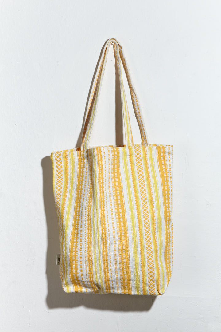 Tote bag Alpujarra amarillo silueta