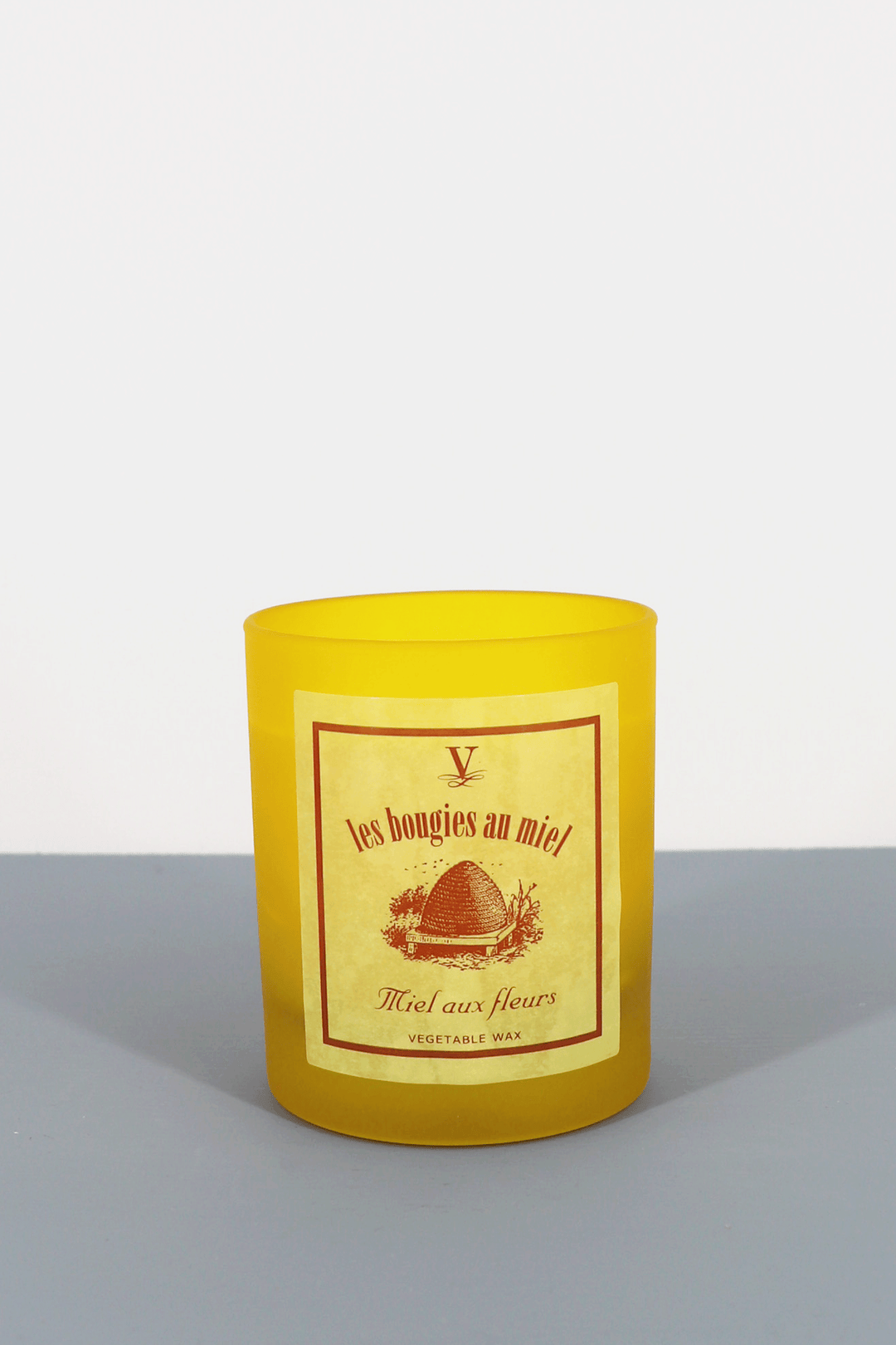 Vela vegetal MIEL FLORES
