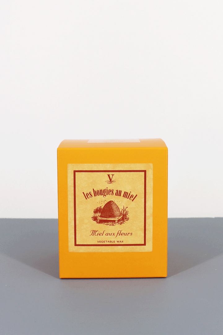 Vela vegetal MIEL FLORES