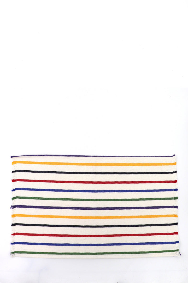 Mantel individual tejido canario mix color (pack de 2)