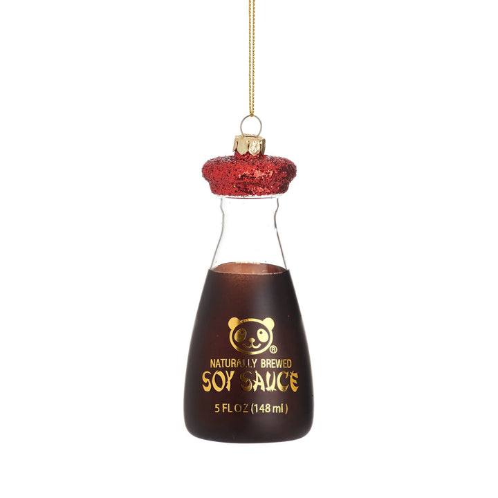 Salsa de soja colgante de cristal - Adorno Navidad