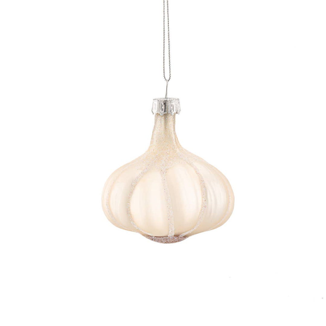 Ajo colgante de cristal - Adorno Navidad | PREVENTA