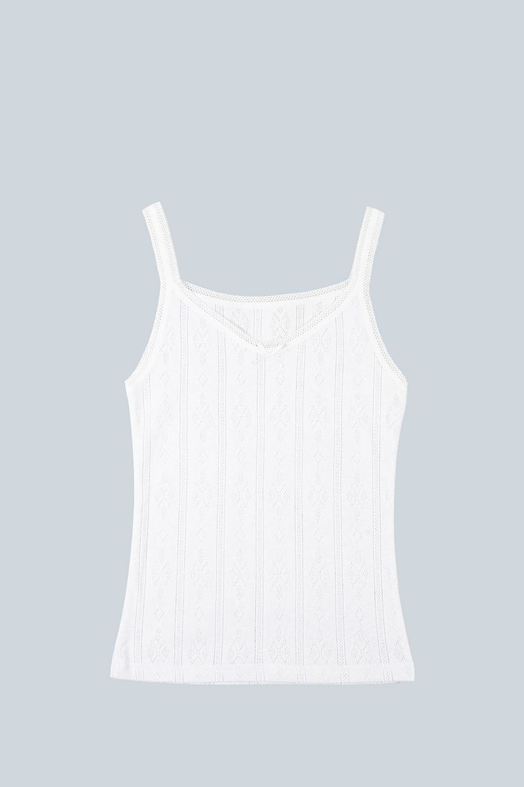 Camiseta niña de algodón jacquard