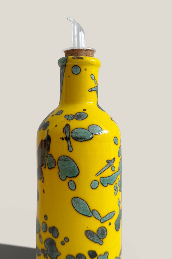 Aceiteras salpicado amarillo