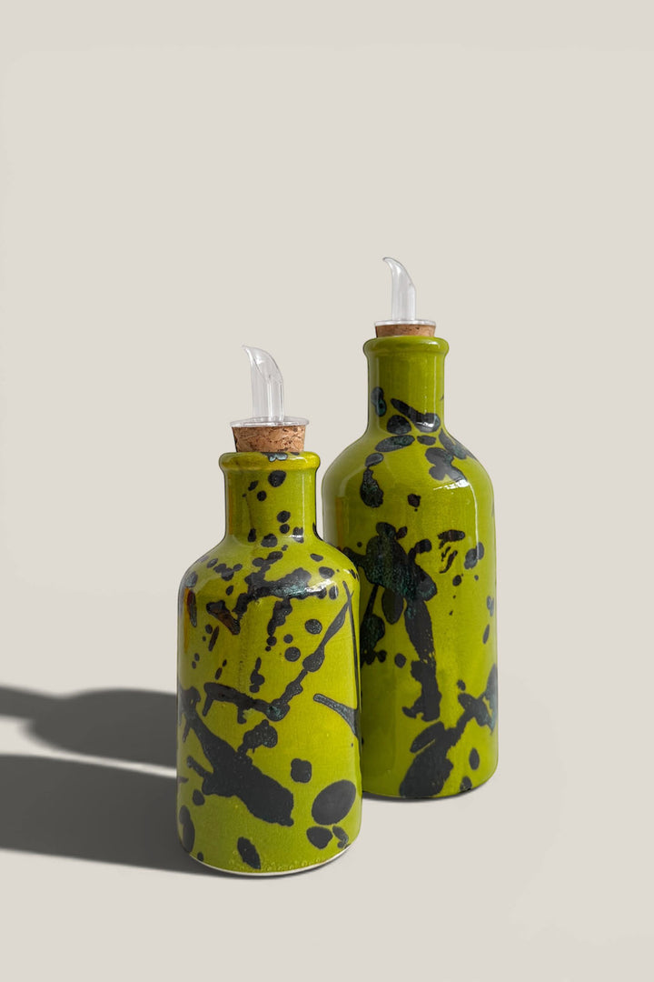 Aceiteras salpicado olivo