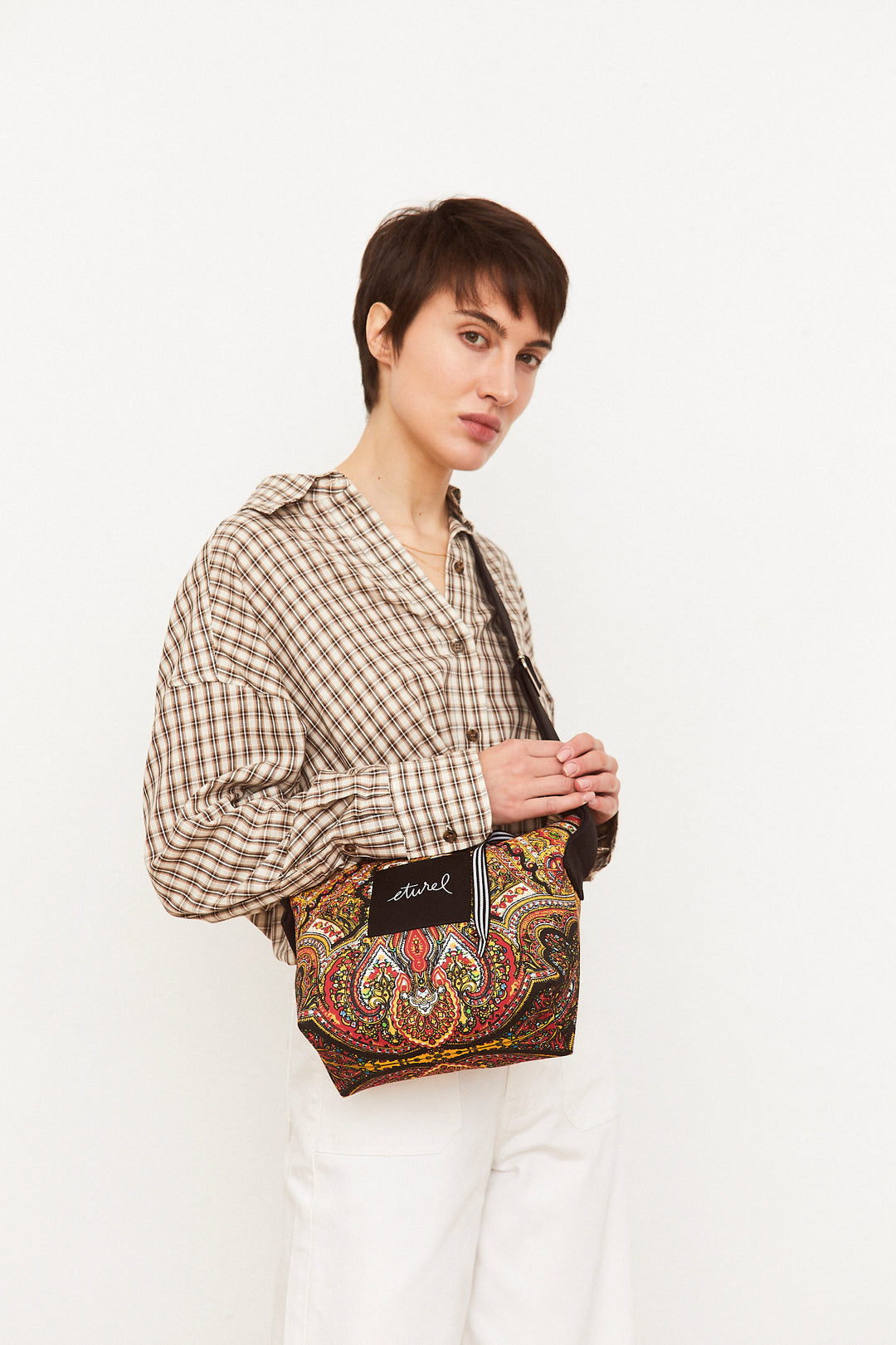 Bolso bandolera folklore Cien Colores