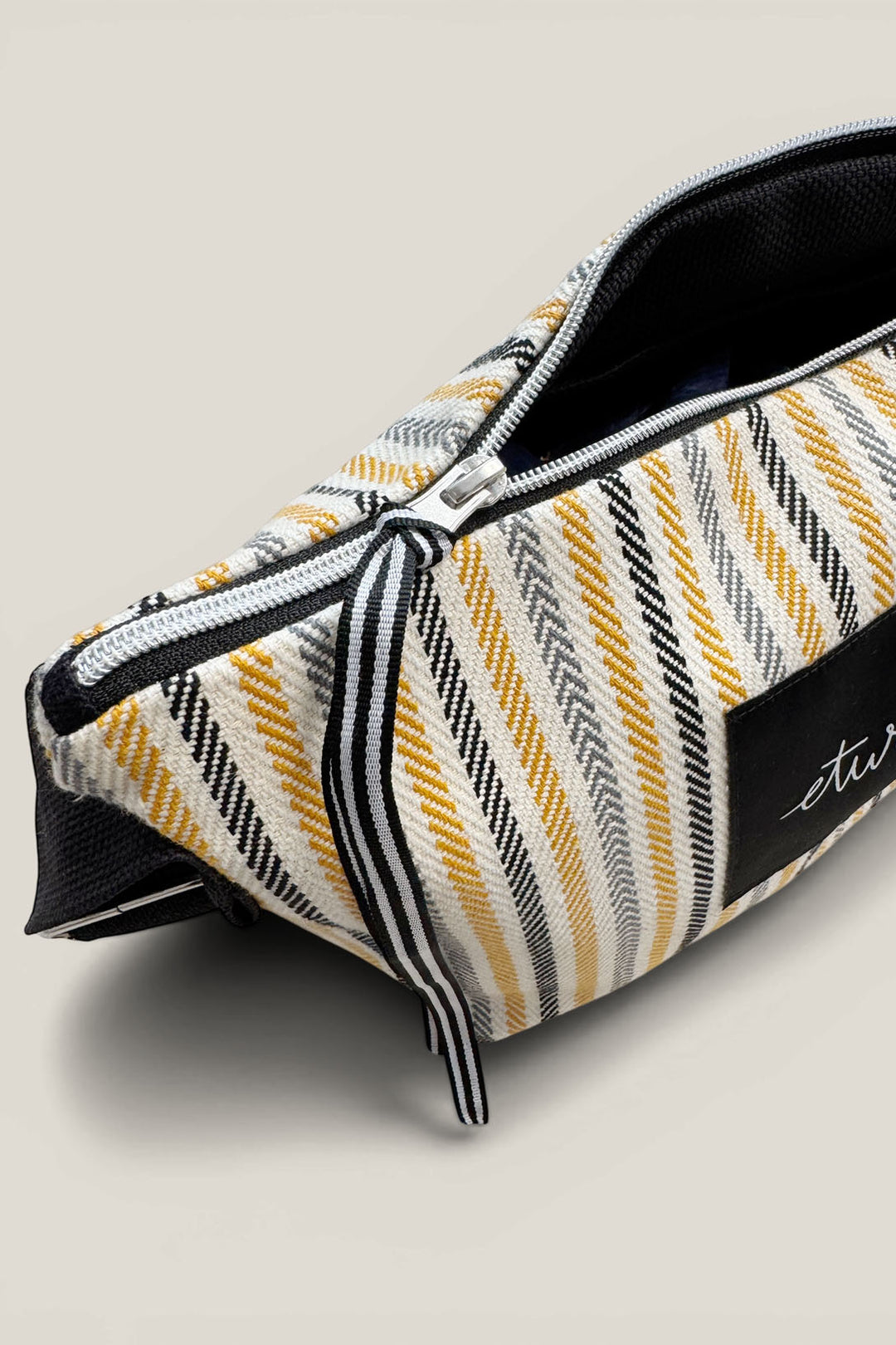 Bolso bandolera sarga de burgos miel