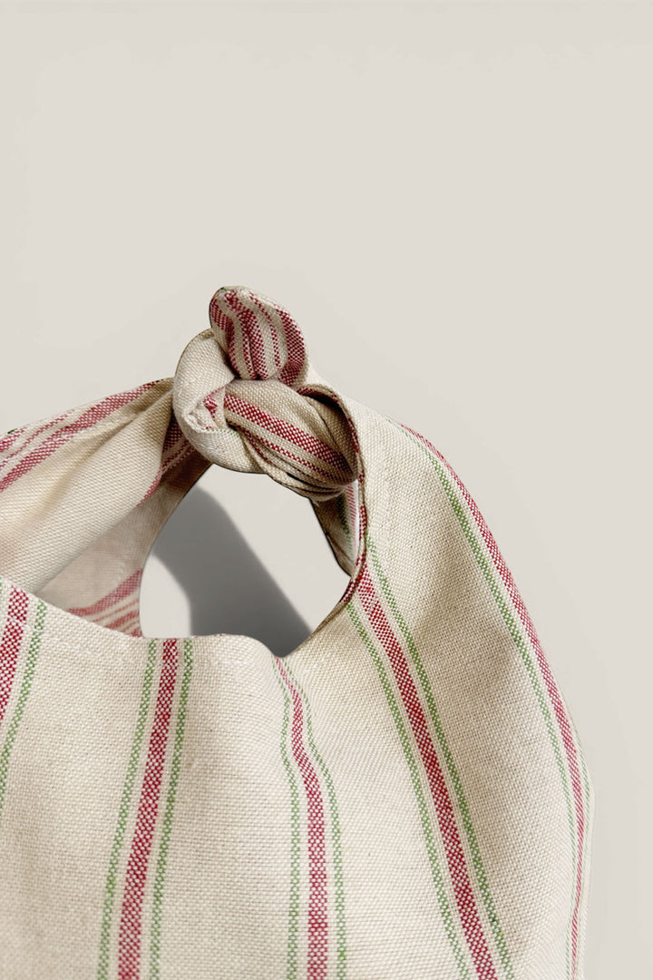 Bolso mano anudado algodón sancho