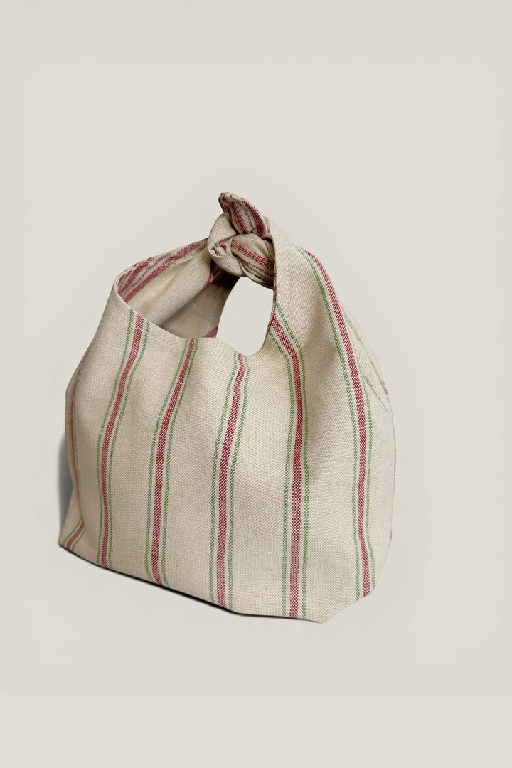 Bolso mano anudado algodón sancho