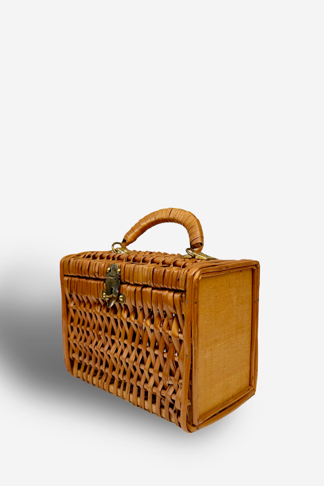 Bolso mimbre natural