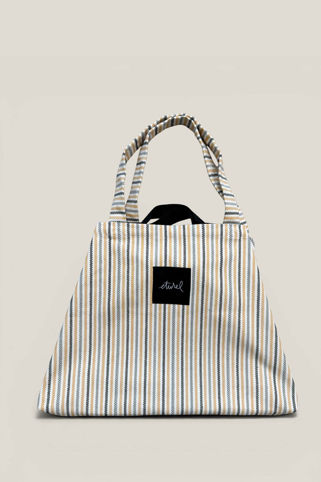 Bolso shopper maxi sarga de burgos miel