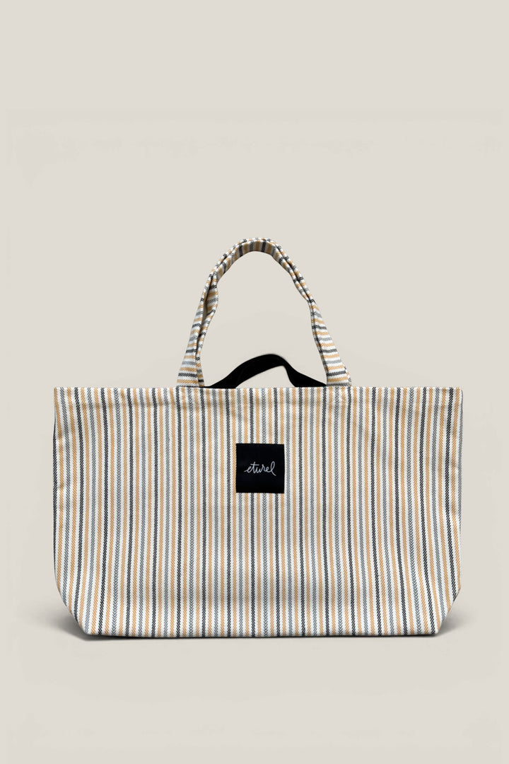 Bolso shopper maxi sarga de burgos miel