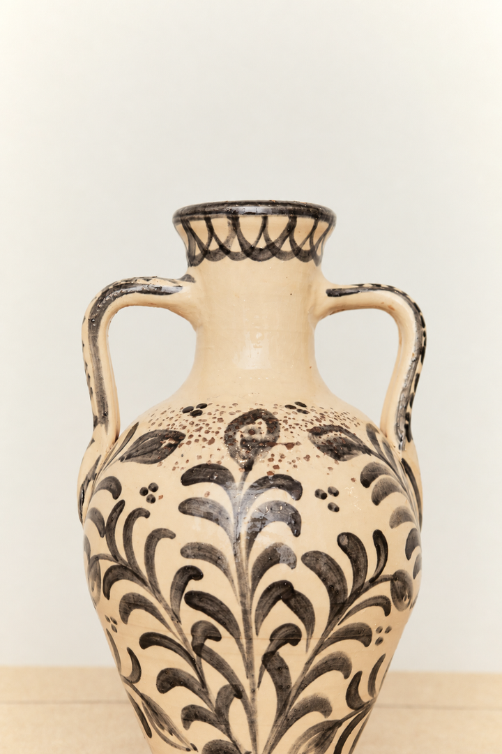 Cántaro cerámica granaíno negro
