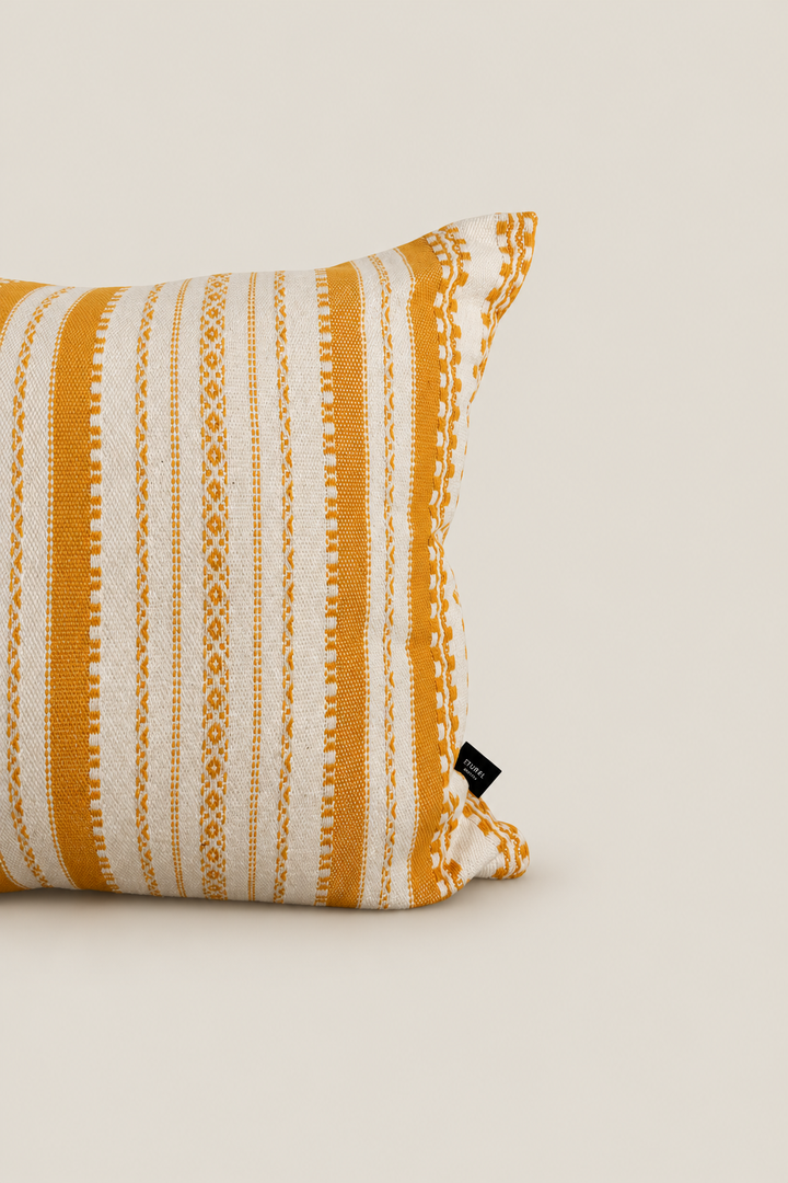 Funda cojín alpujarra amarillo