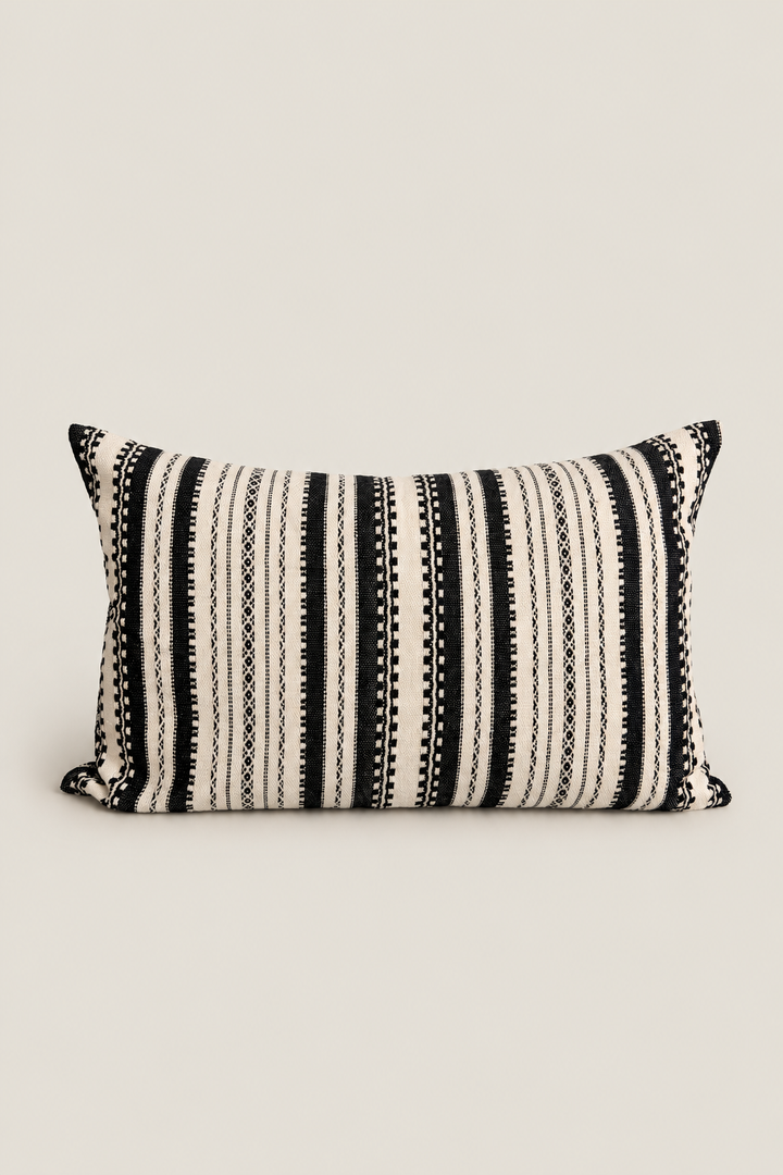 Funda cojín alpujarra negro