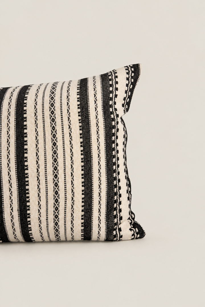 Funda cojín alpujarra negro