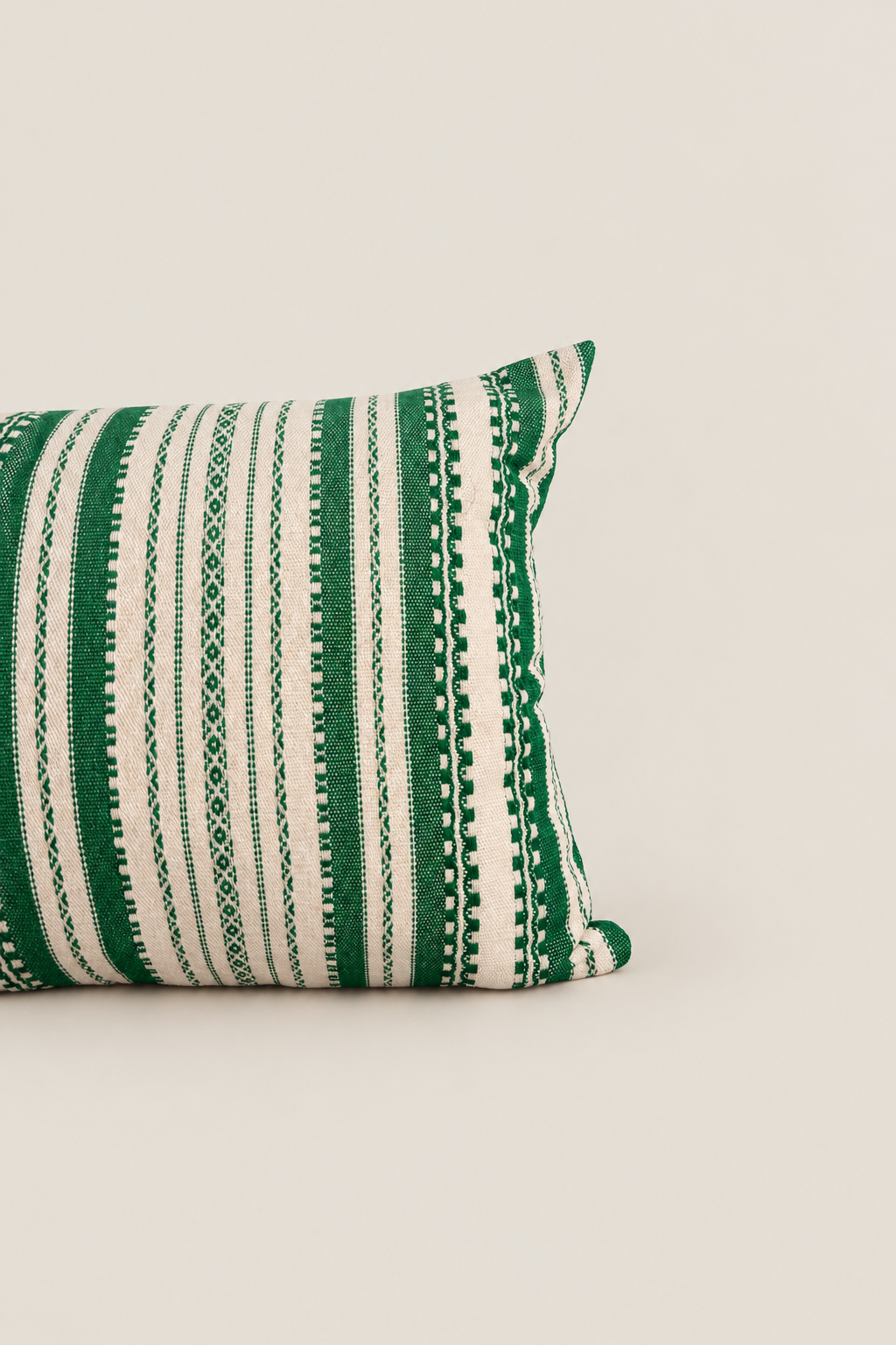 Funda cojín alpujarra verde
