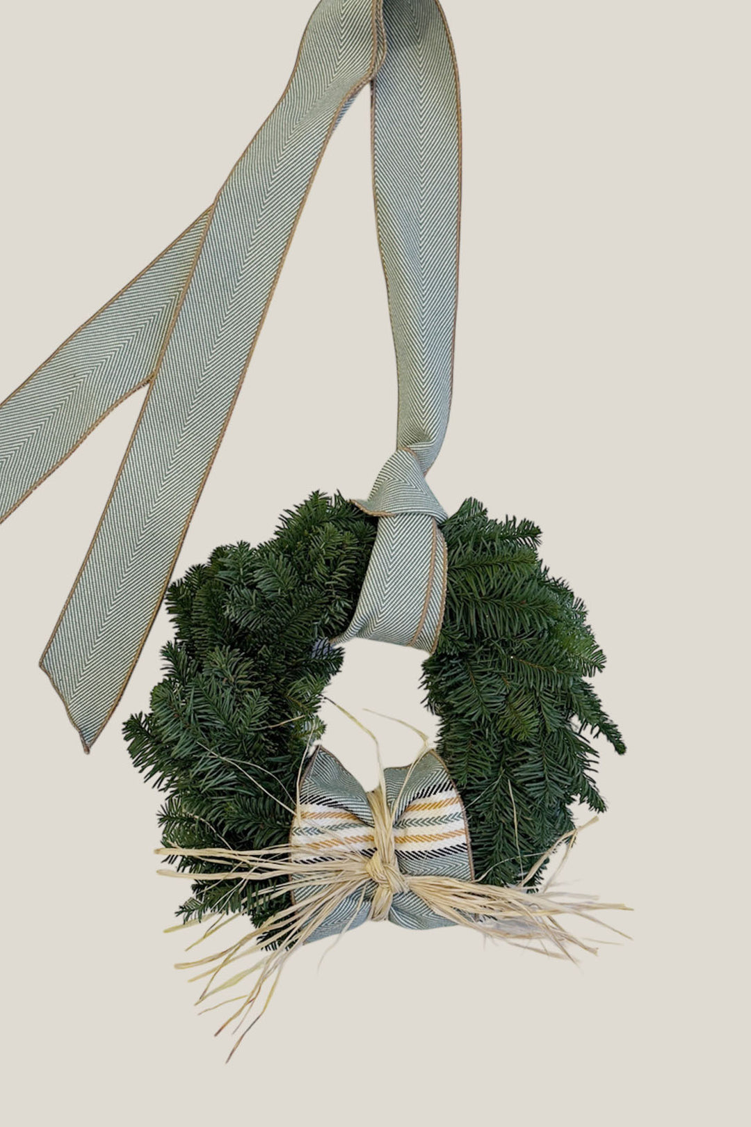 Corona pino natural + lazo