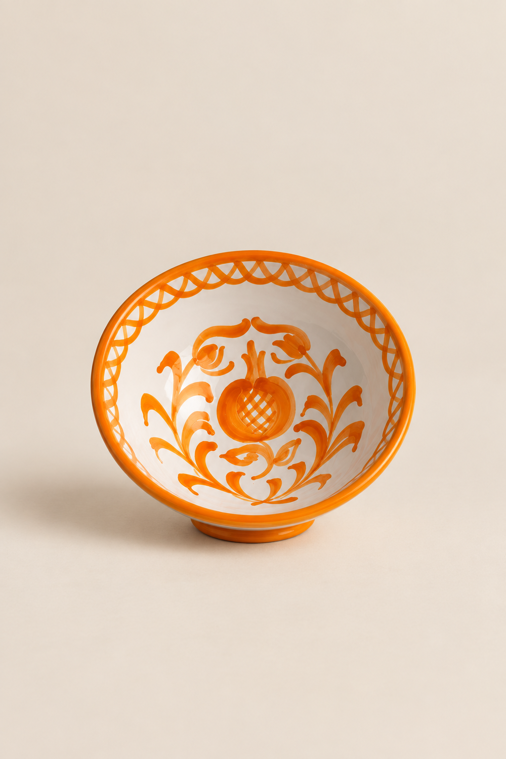 Set de cuencos granaíno naranja ácida