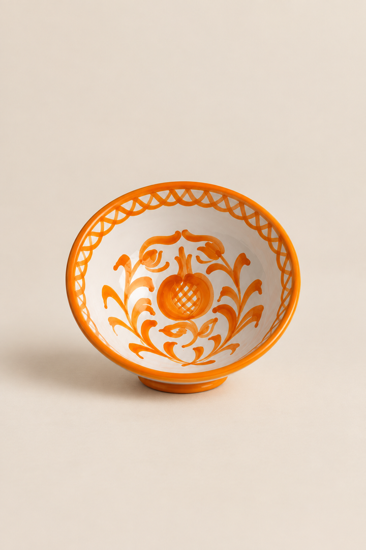 Set de cuencos granaíno naranja ácida