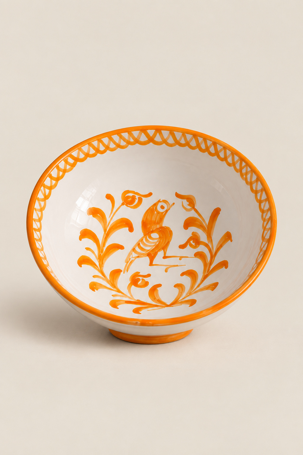Set de cuencos granaíno naranja ácida