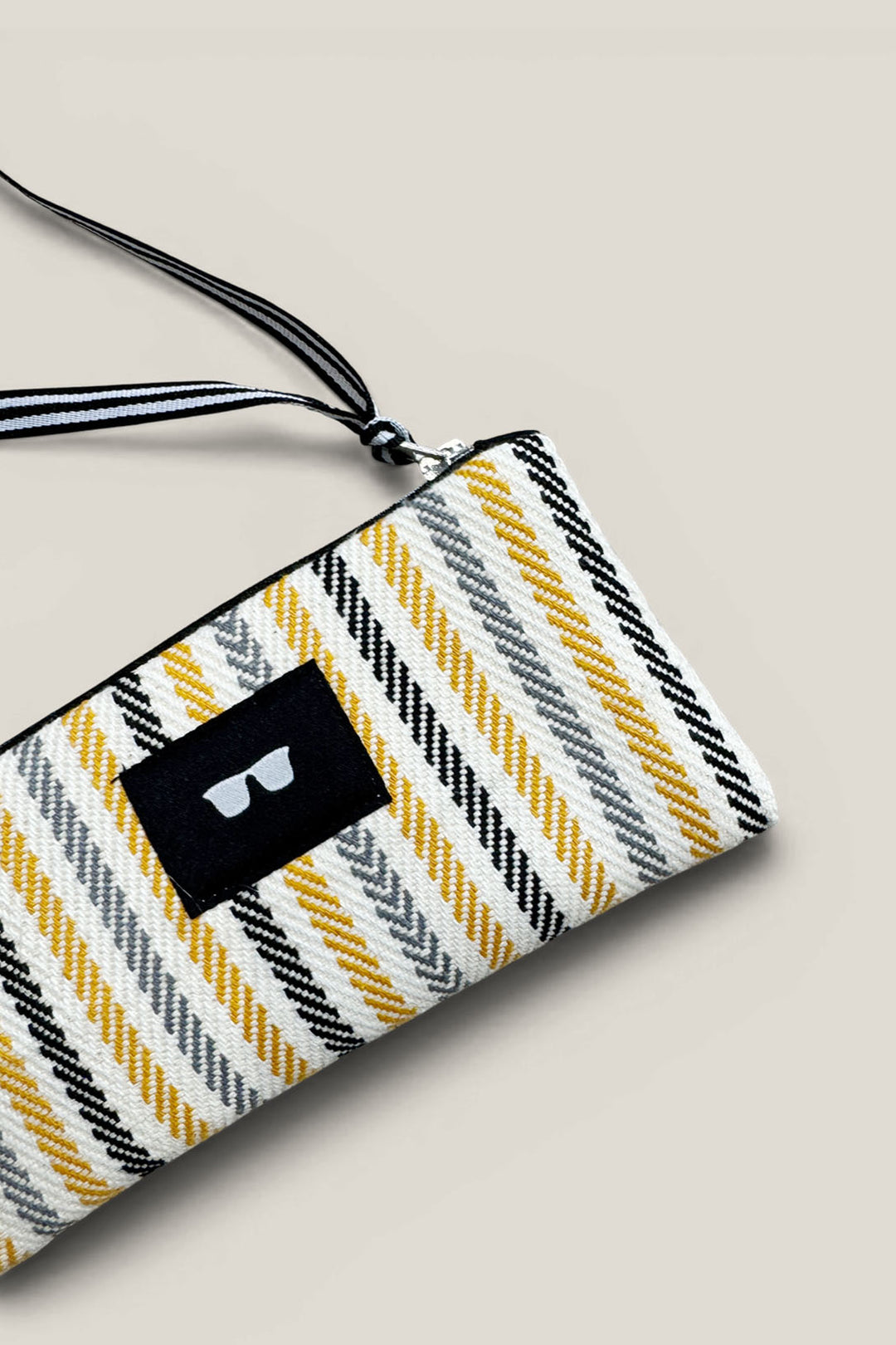 Funda de gafas sarga de burgos miel