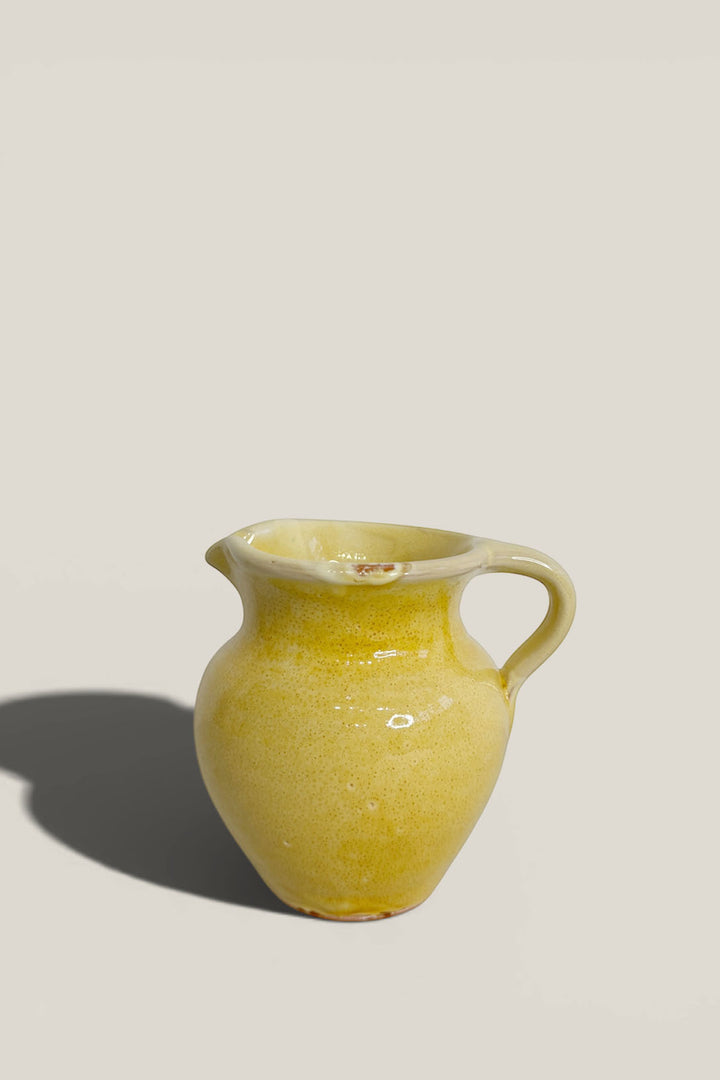 Jarra vino pequeña Nijar amarillo