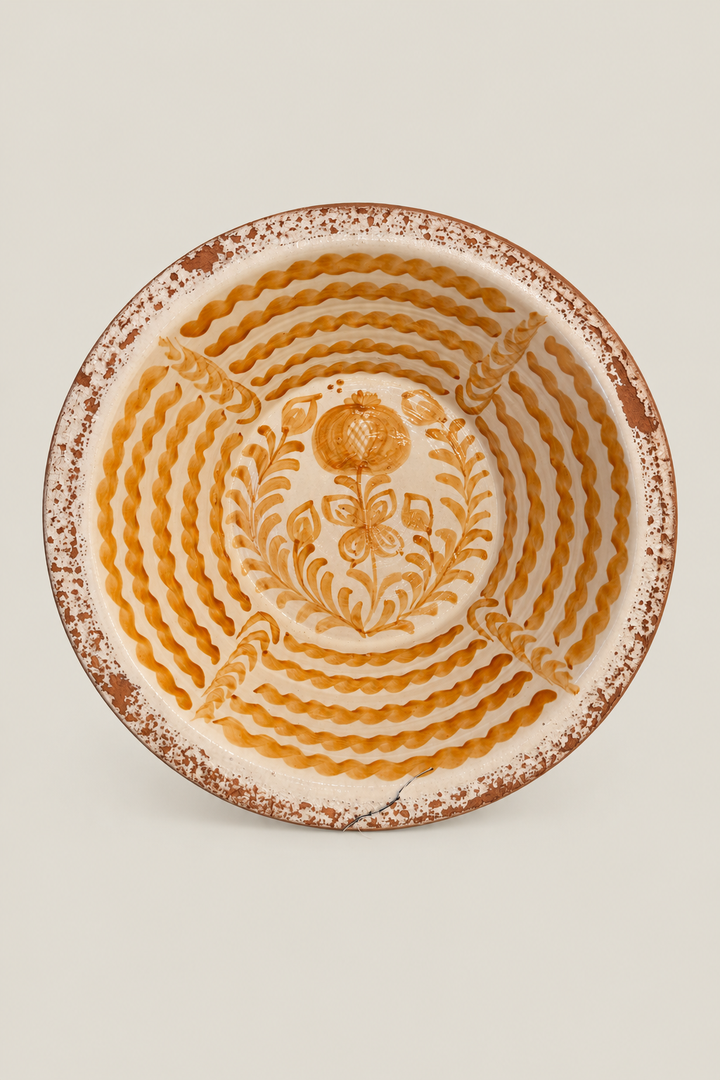 Lebrillos granaínos naranja ácida