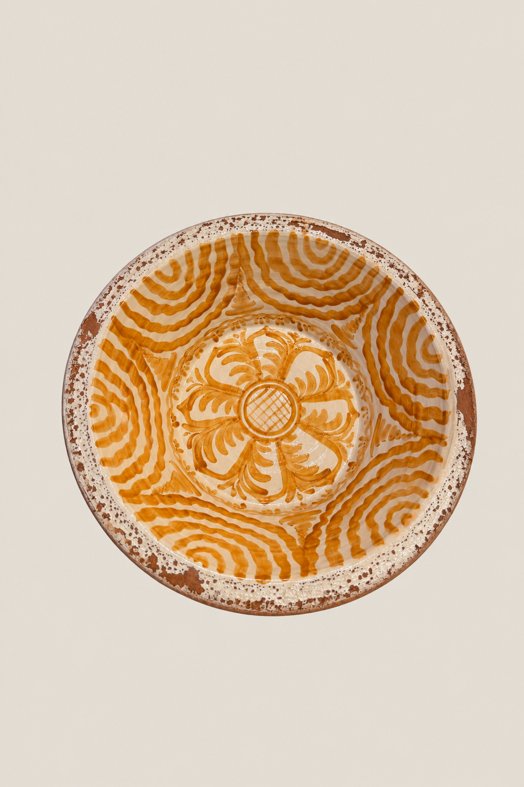 Lebrillos granaínos naranja ácida