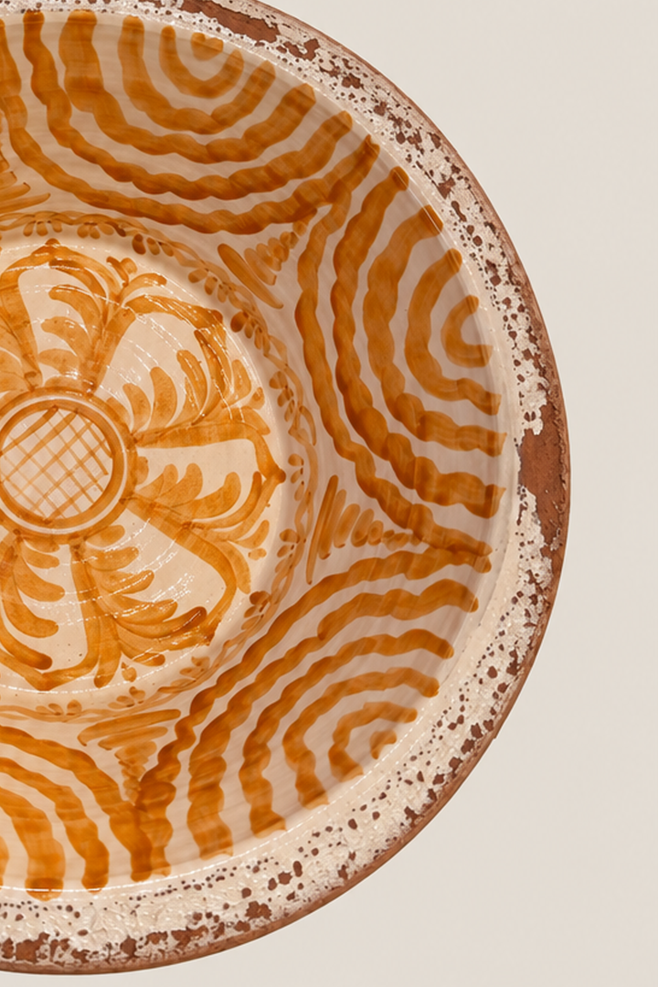 Lebrillos granaínos naranja ácida