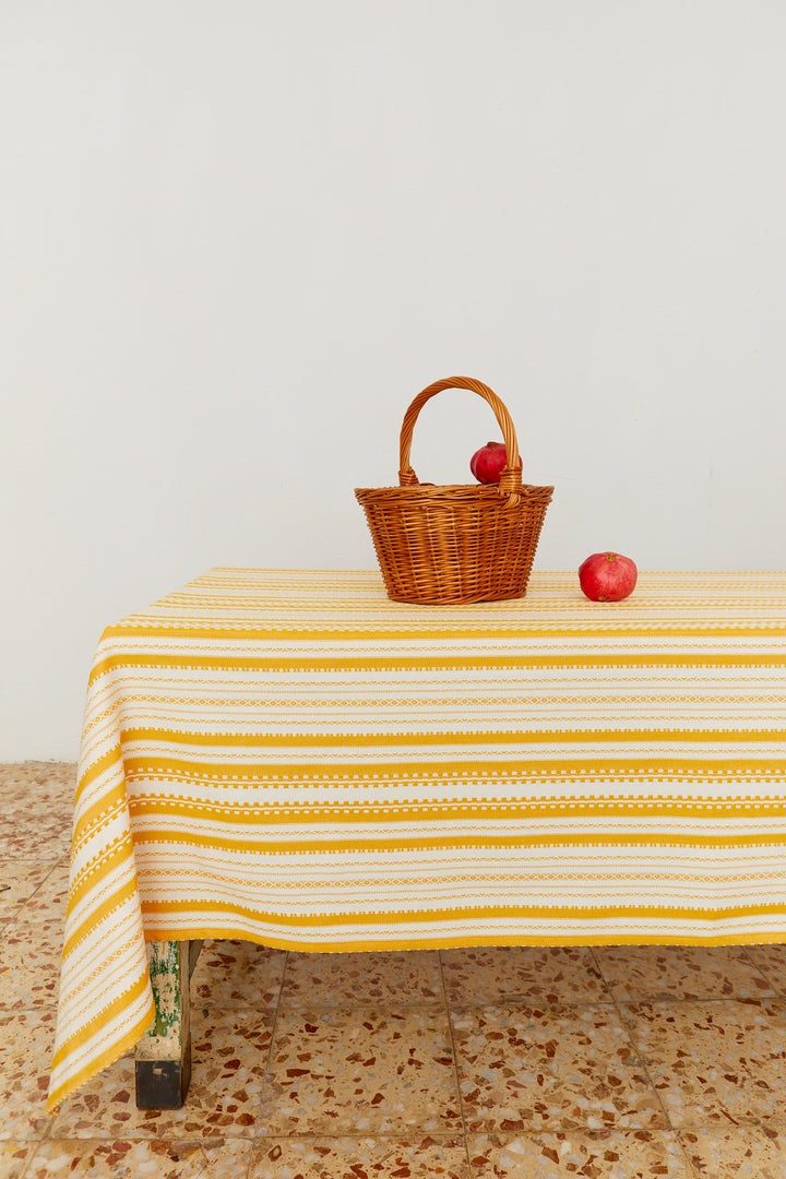Mantel alpujarra amarillo