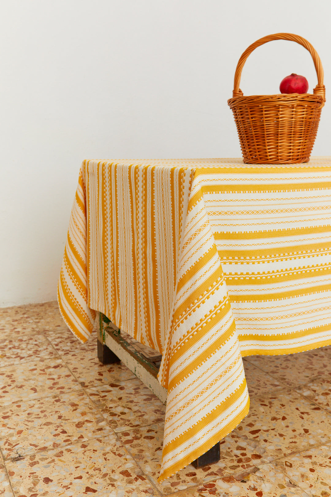 Mantel alpujarra amarillo