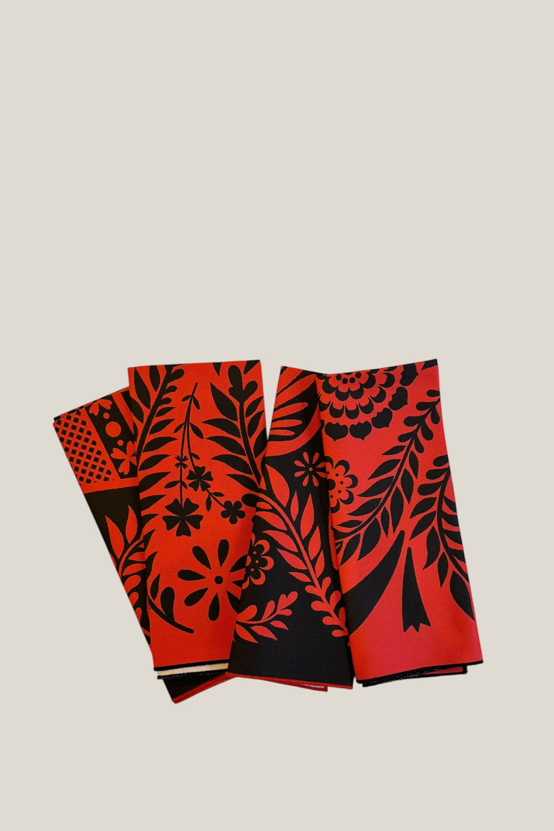 Mantel individual reversible folklore negro (pack de 4)