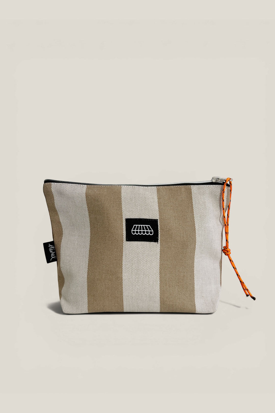 Neceser/estuche lona toldo beige