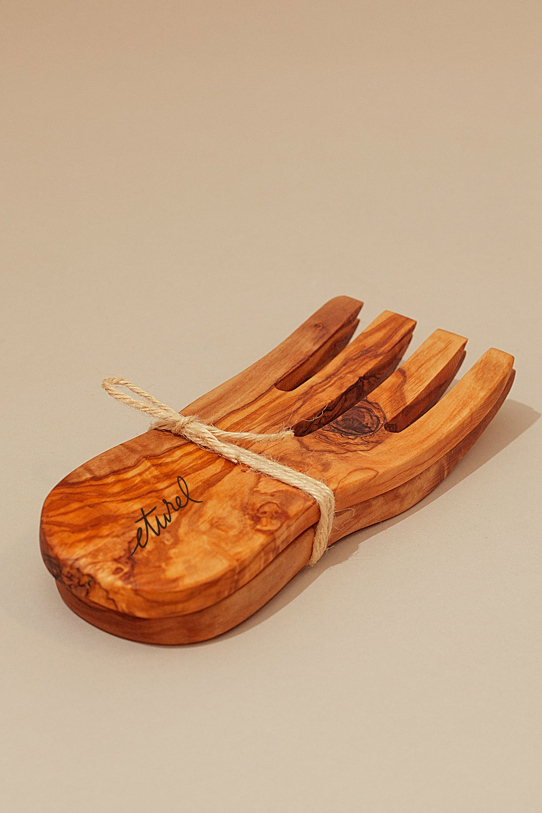 Pack palas ensalada de madera de olivo