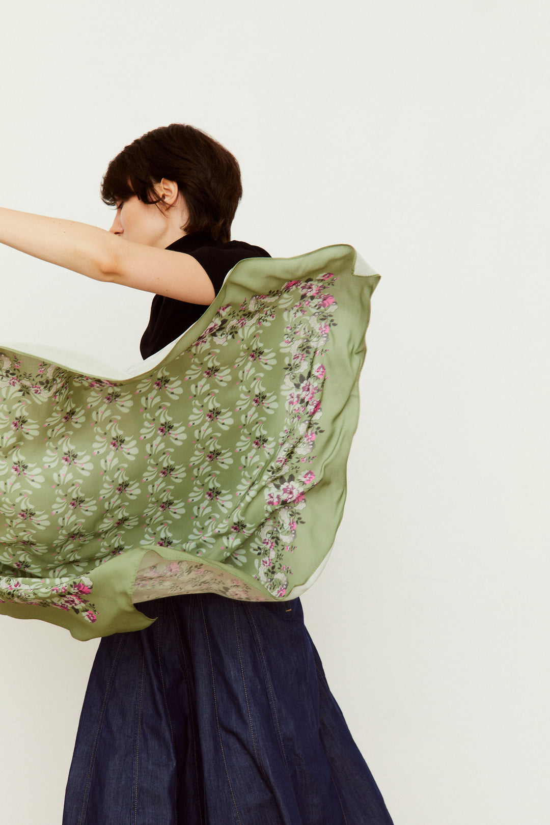 Pañuelo Indiana Alondra salvia