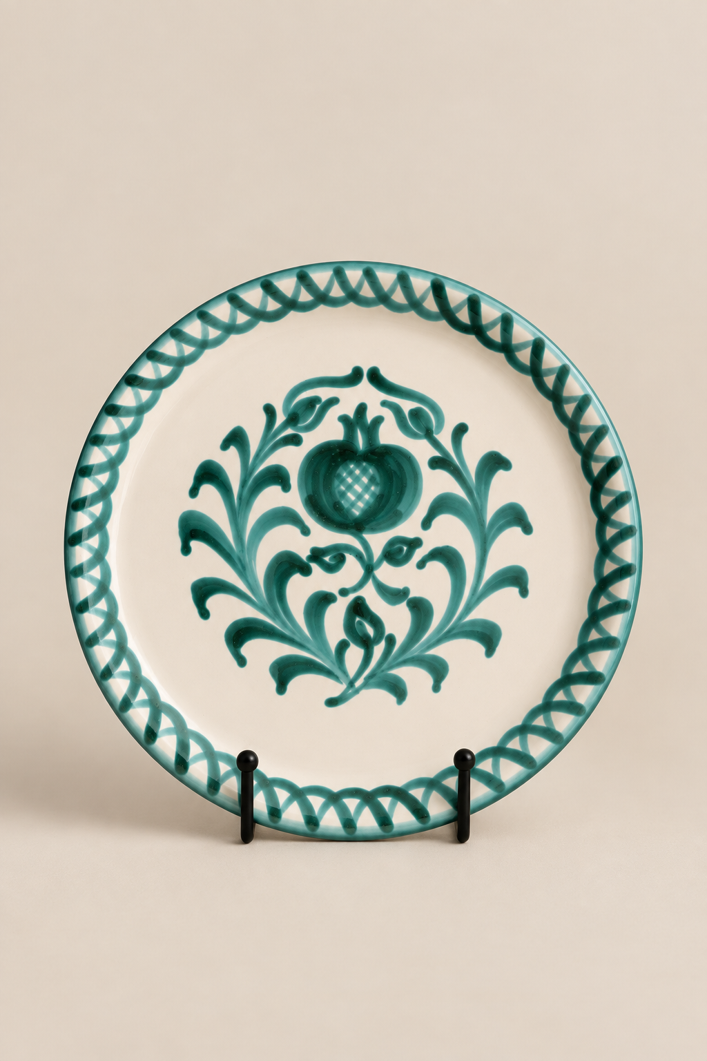 Plato granaíno verde